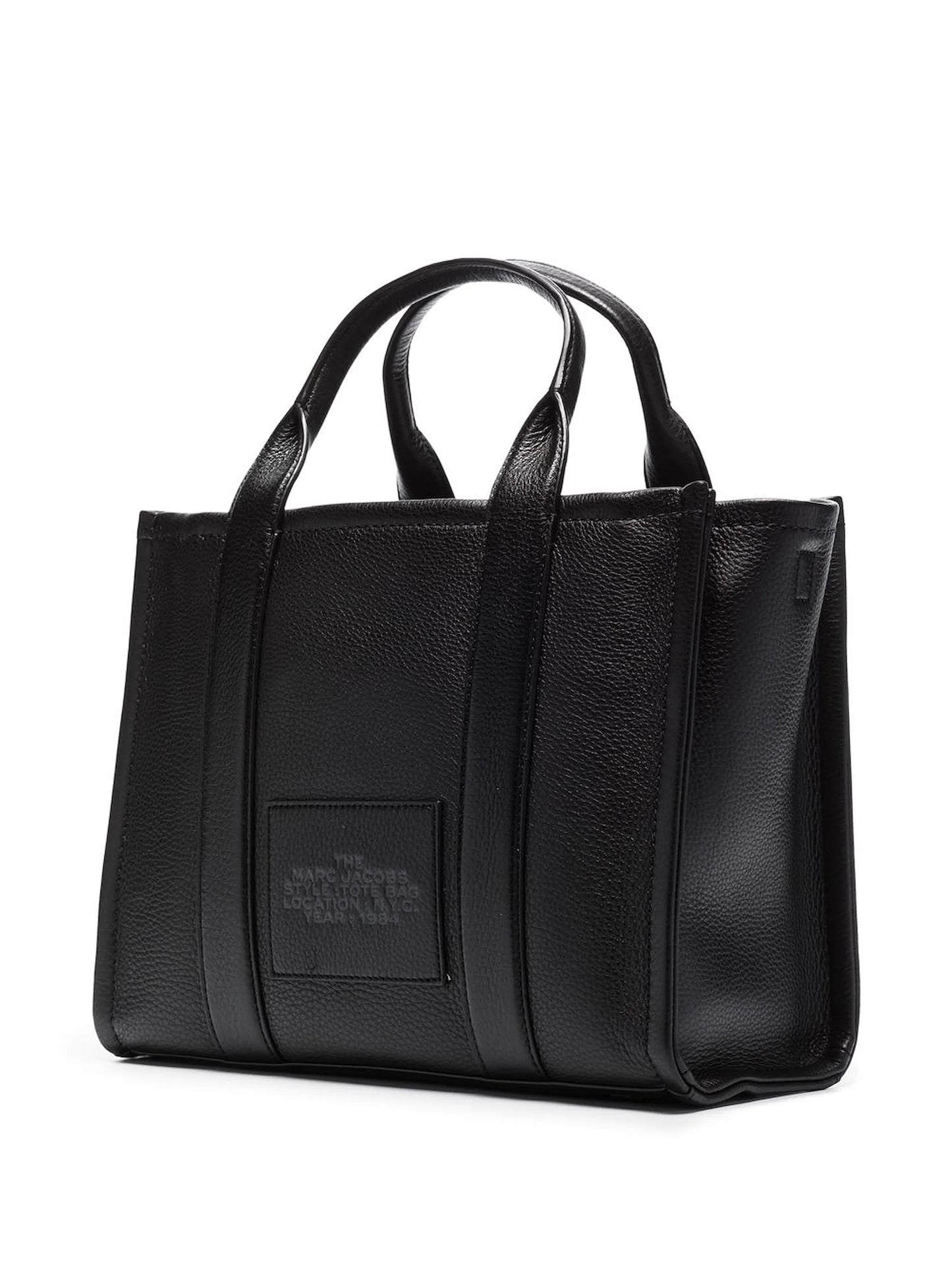 Marc Jacob medium leather tote bag in Black