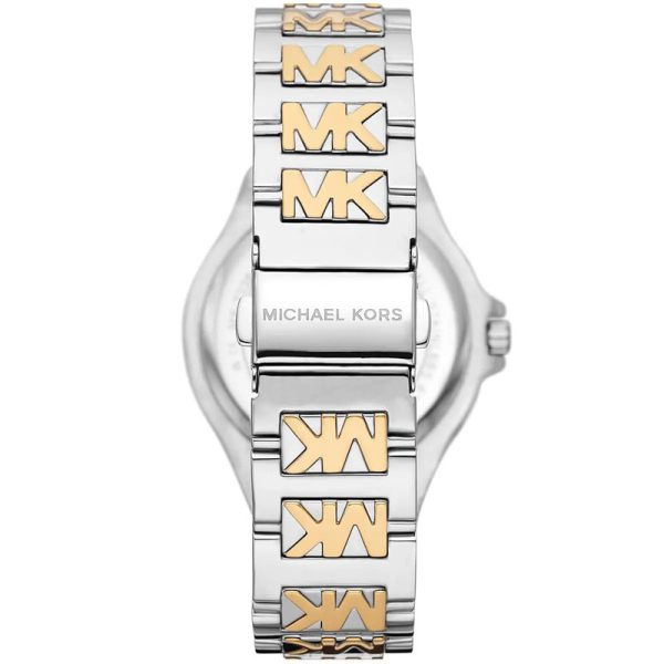 Michael Kors Women’s Quartz Two Tone Stainless Steel White Dial 37mm Watch MK7338