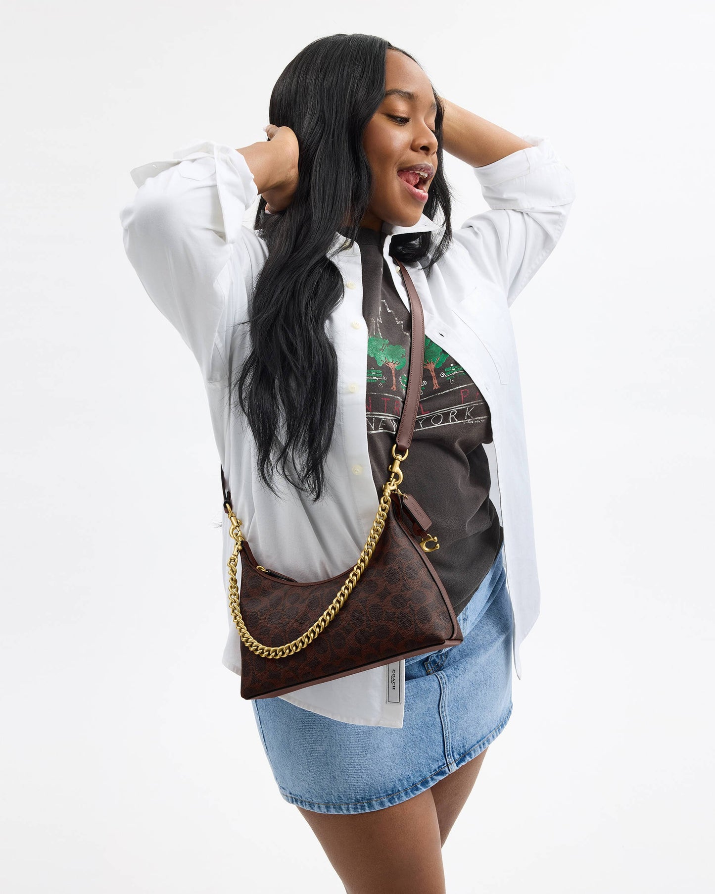 Coach Juliet Shoulder Bag 25 In Signature Canvas
