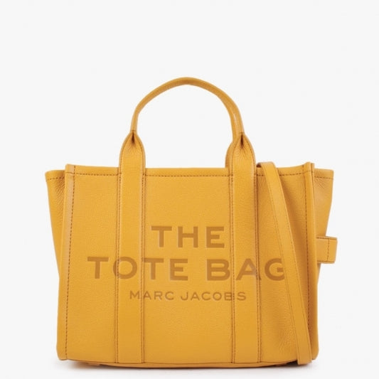 Marc Jacob The Leather Medium Artisan Gold Tote Bag