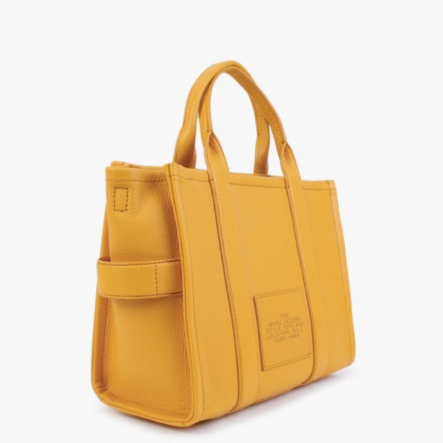 Marc Jacob The Leather Medium Artisan Gold Tote Bag