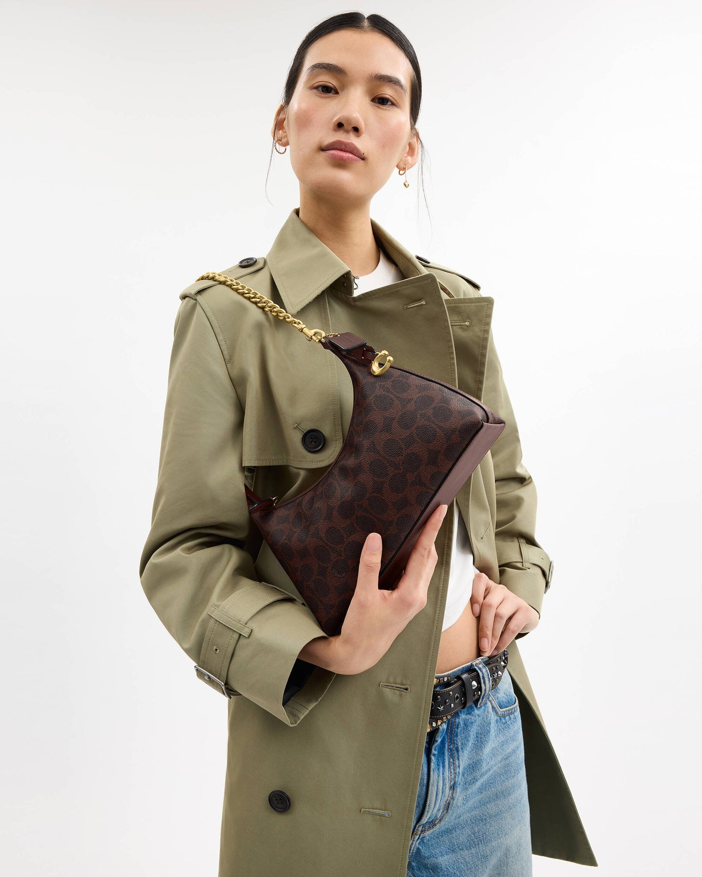Coach Juliet Shoulder Bag 25 In Signature Canvas