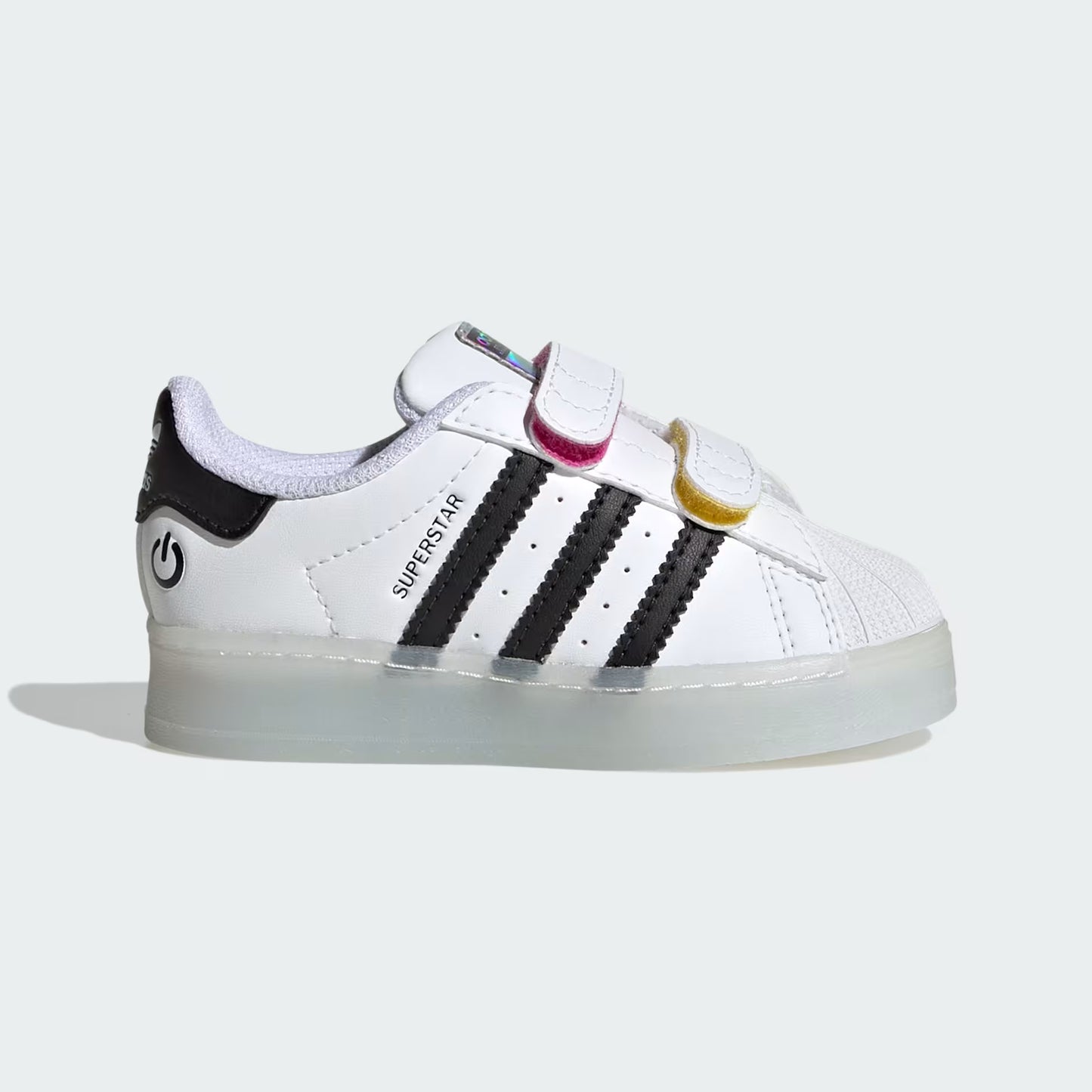 ADIDAS Kids Superstar LED Lights Comfort Closure Shoes