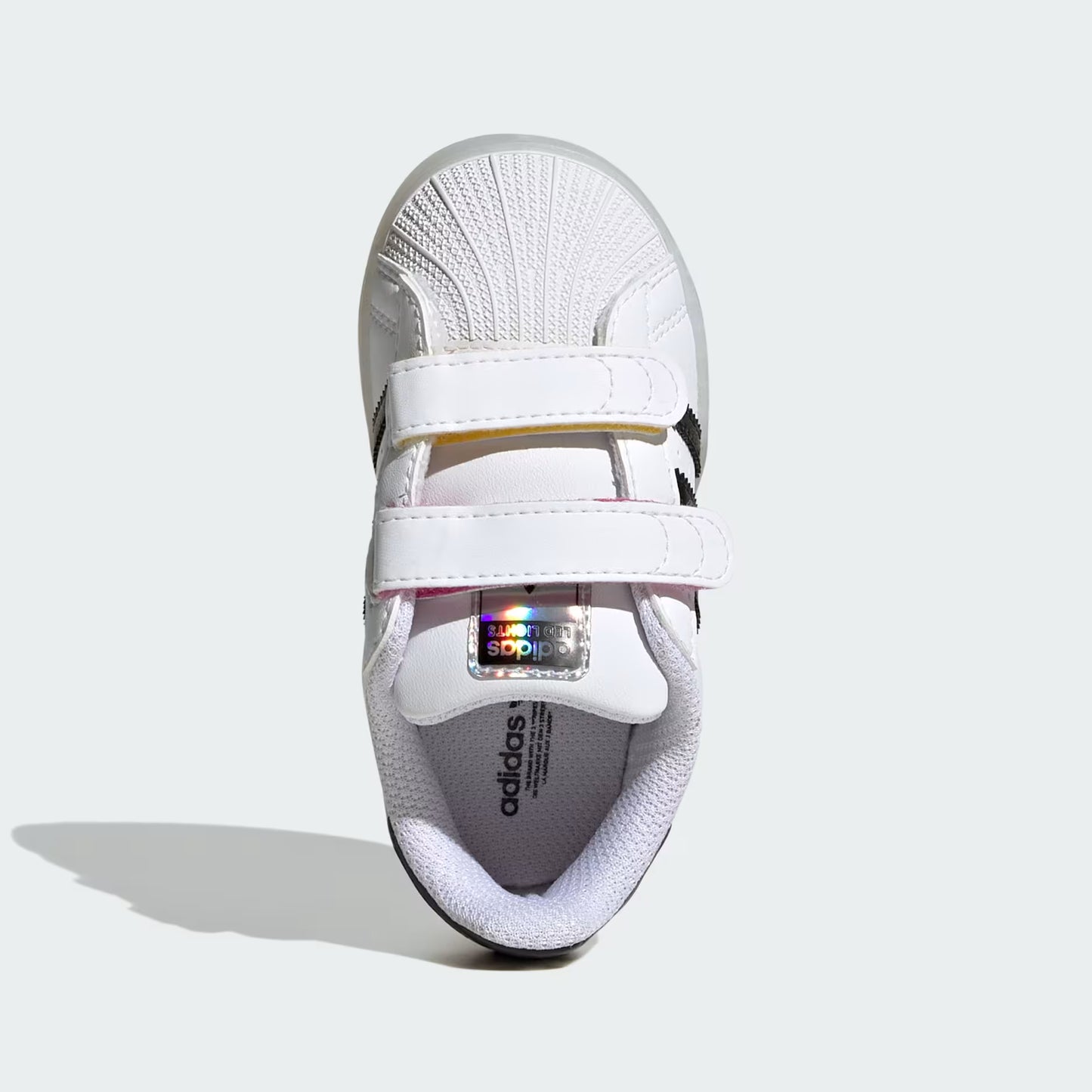 ADIDAS Kids Superstar LED Lights Comfort Closure Shoes