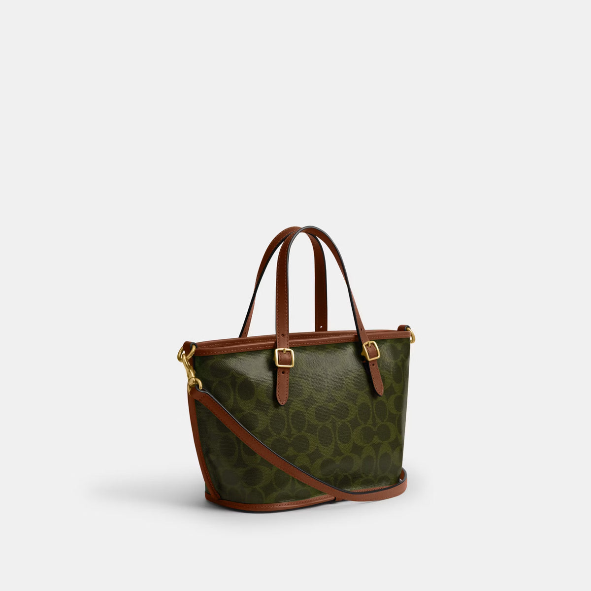 Coach TAXI TOTE BAG 21 IN SIGNATURE CANVAS