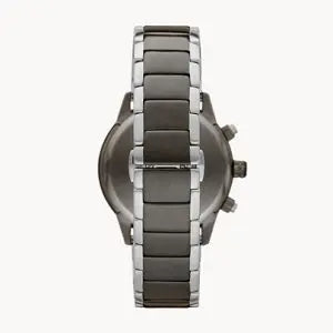 Emporio Armani Men’s Quartz Stainless Steel Grey Dial 43mm Watch AR11391