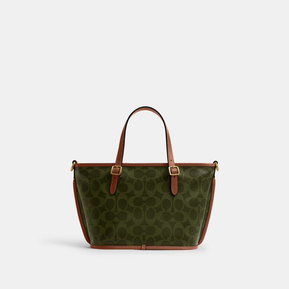 Coach TAXI TOTE BAG 21 IN SIGNATURE CANVAS