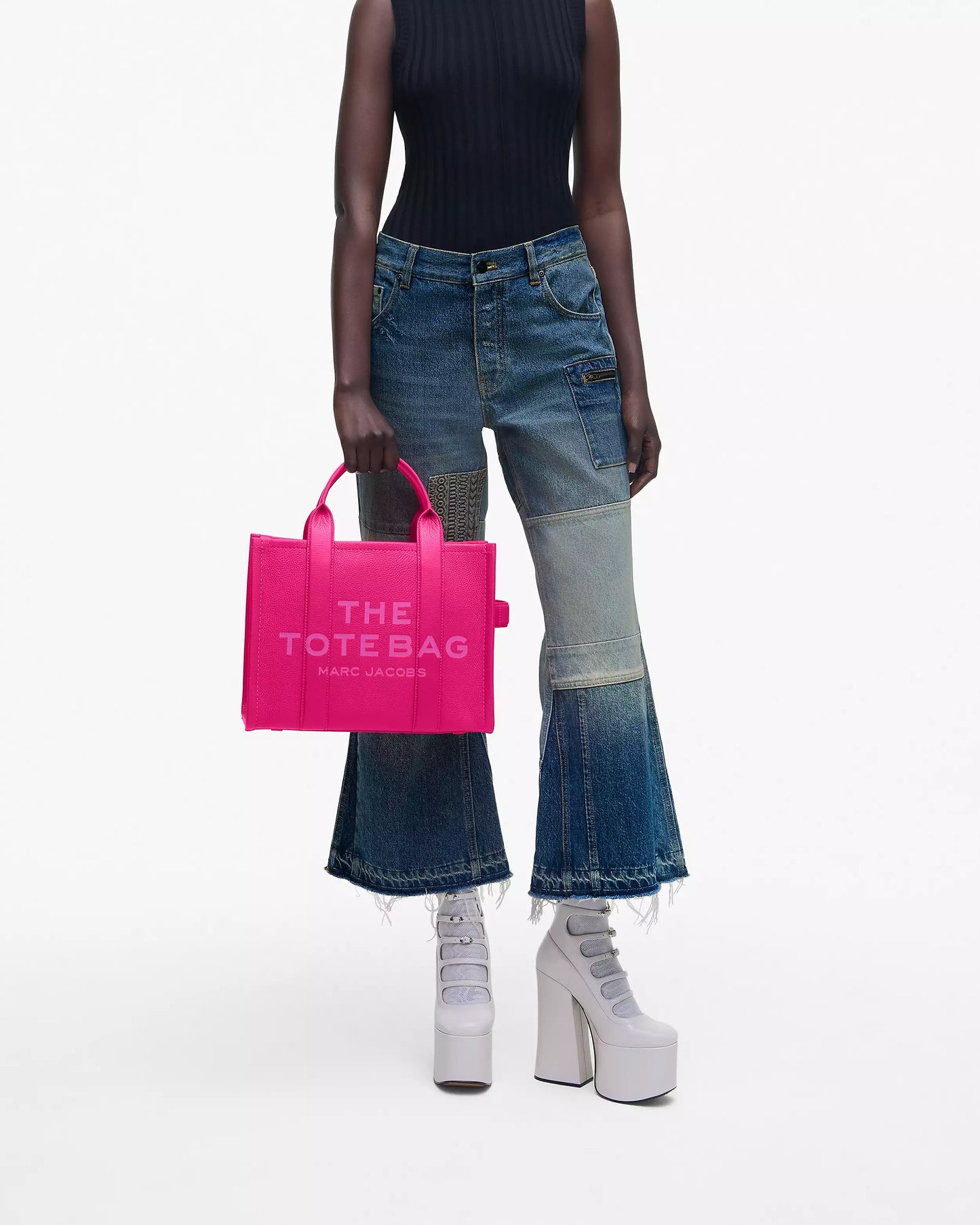 Marc Jacob The Leather Medium Tote Bag