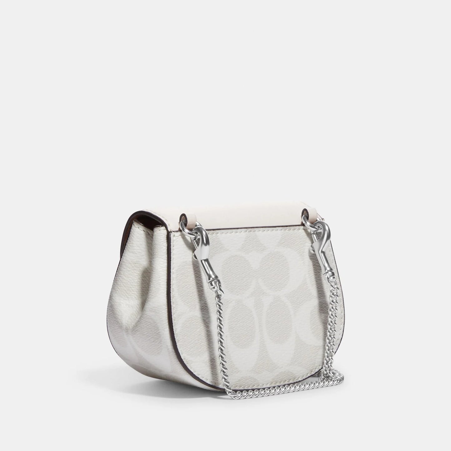 Morgan Card Case On A Chain In Signature Canvas