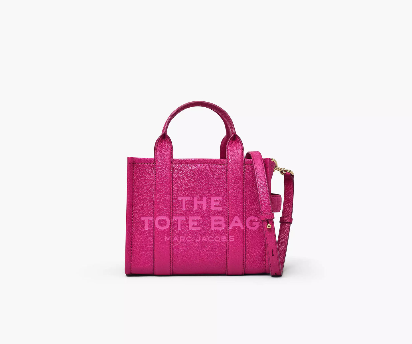 Marc Jacobs The Tote Bag – Leather – Small – Lipstick Pink