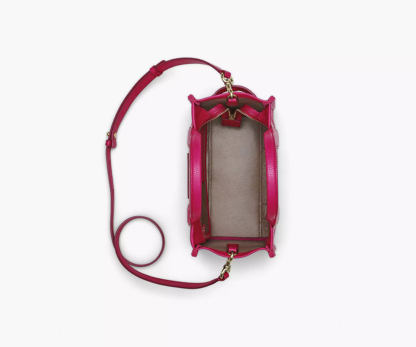 Marc Jacobs The Tote Bag – Leather – Small – Lipstick Pink