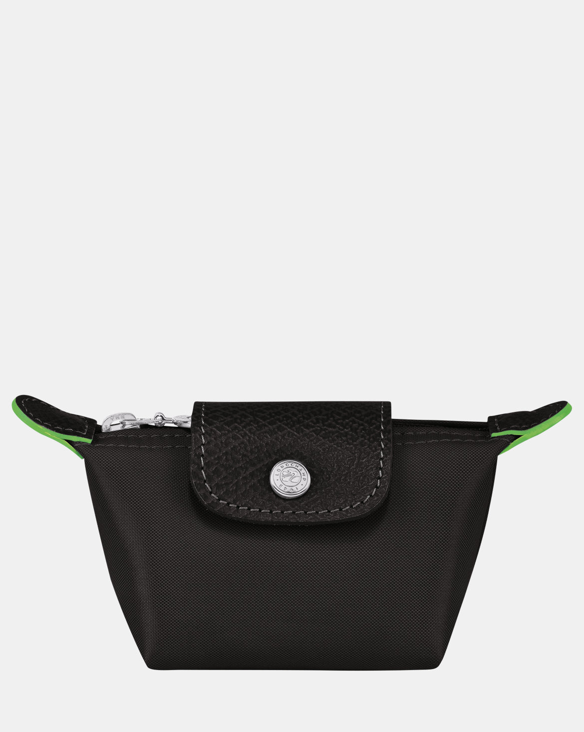 Longchamp Le Pliage Coin Purse All Black