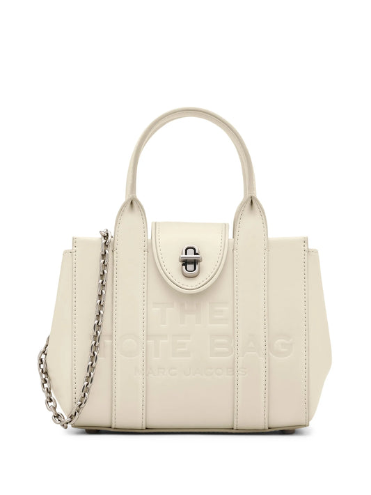 Marc Jacob The Turnlock Crossbody in white Tote bag