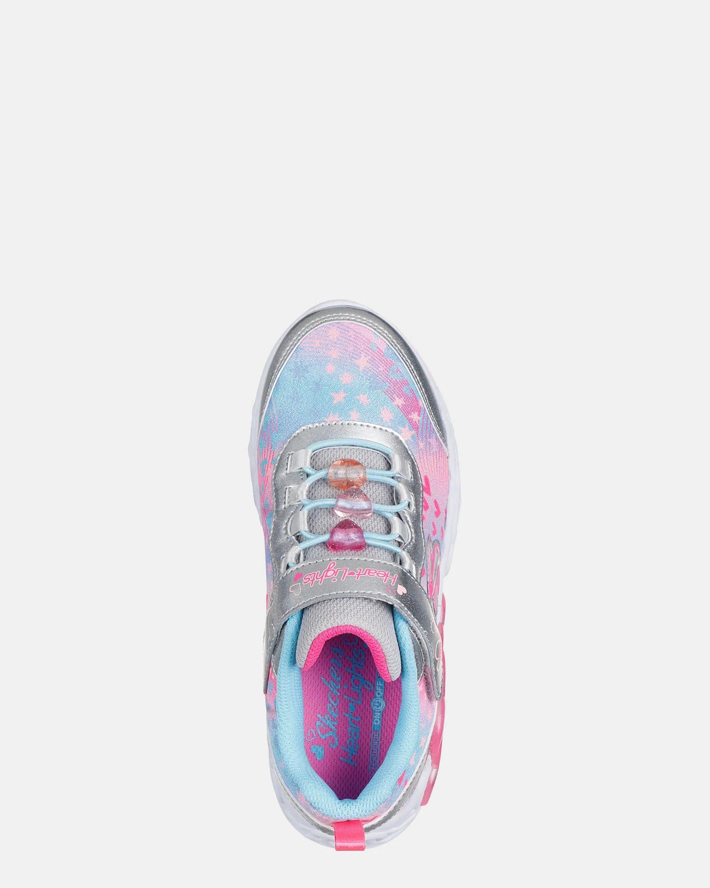 SKECHERS Kids' Infinite Heart Lights - Heart Jewels