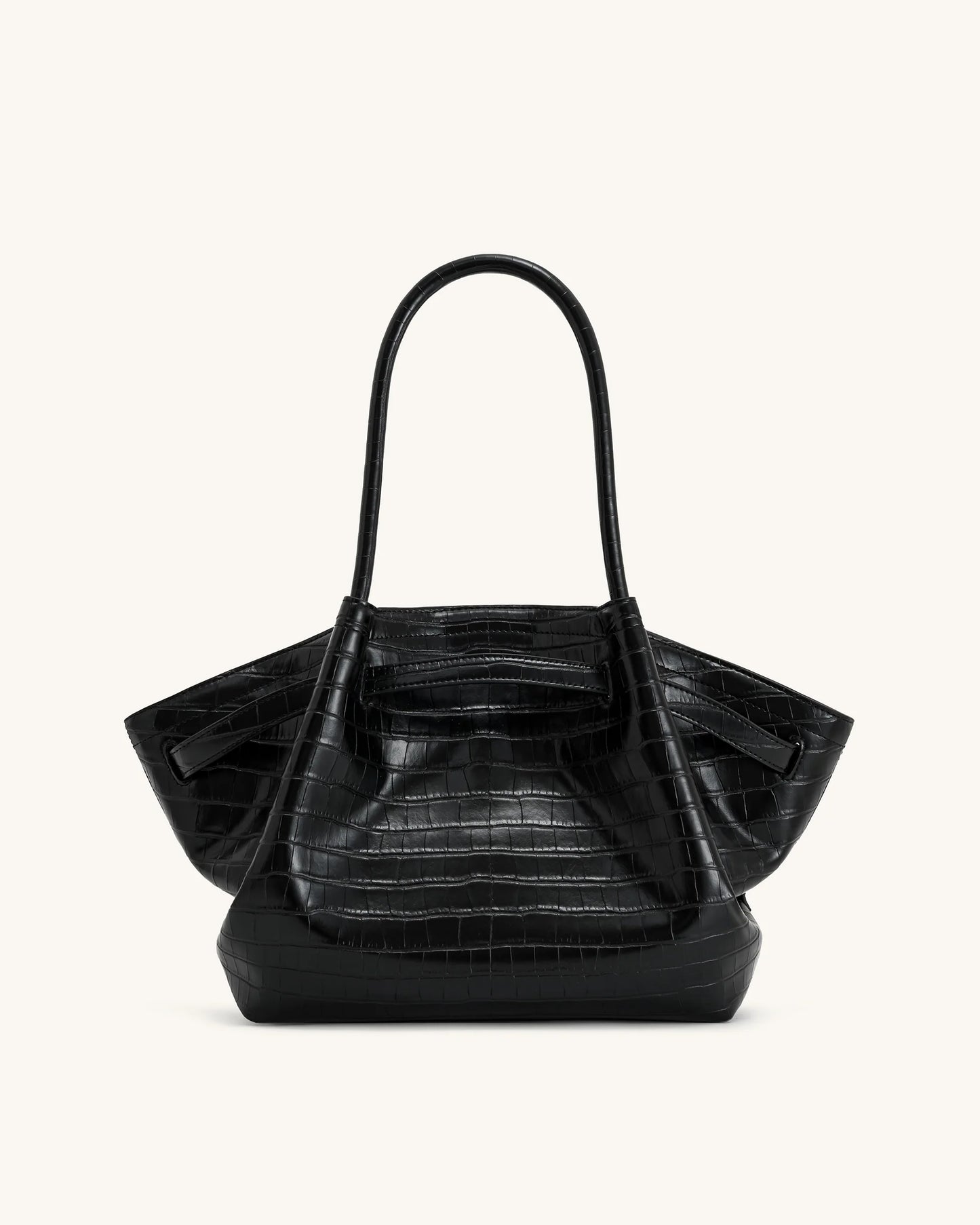 Jw Pei Hana Medium Tote Bag - Black Croc