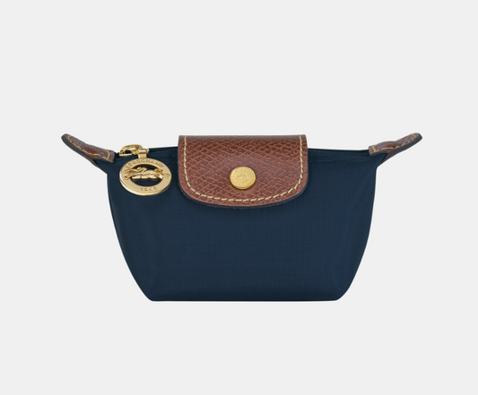 Long Champ Le Pliage Original Coin purse Navy