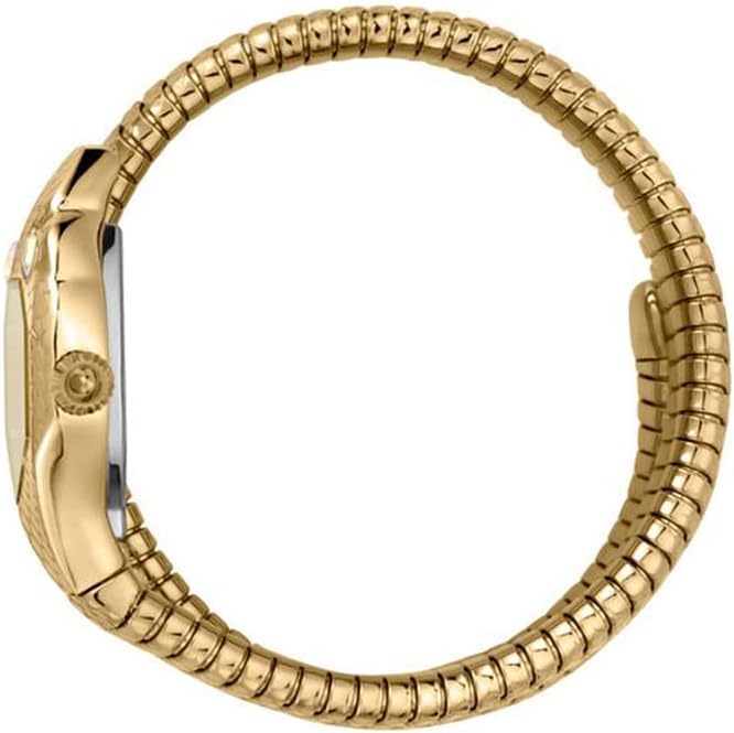 Just Cavalli Signature Snake Serpente Doppio Stainless Steel Watch JC1L168M0035 - Quartz Analog for Women in Stainless Steel Strap