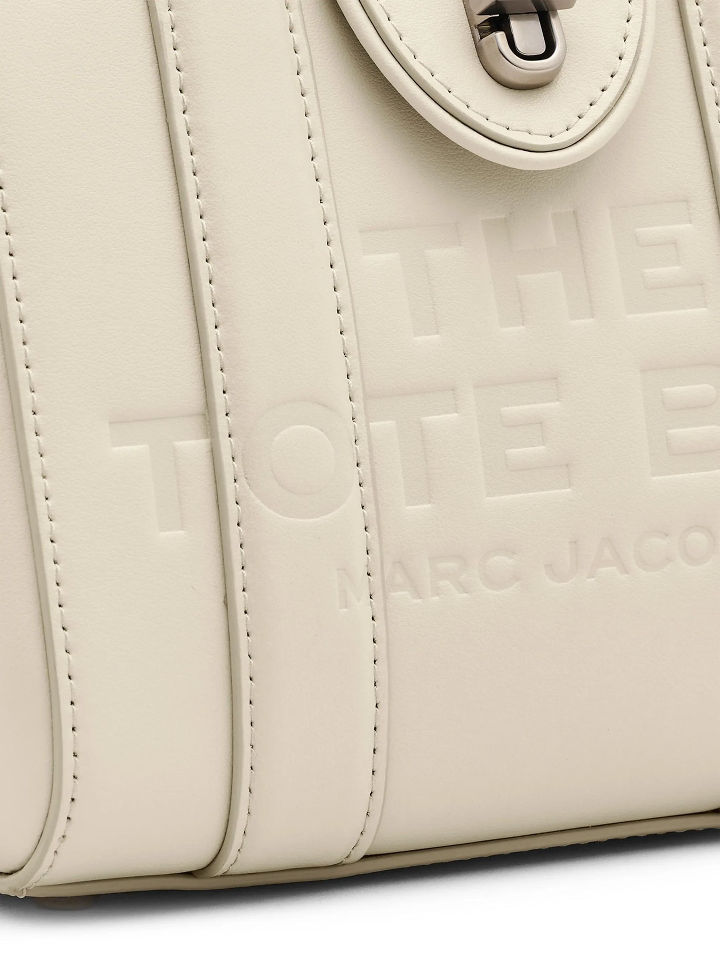 Marc Jacob The Turnlock Crossbody in white Tote bag