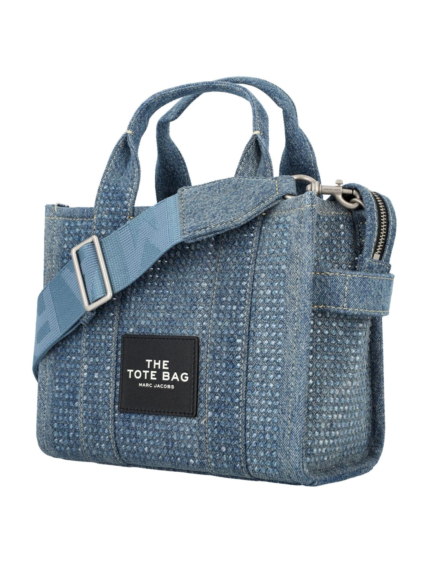 Marc Jacob The Crystal Denim Small Tote Bag