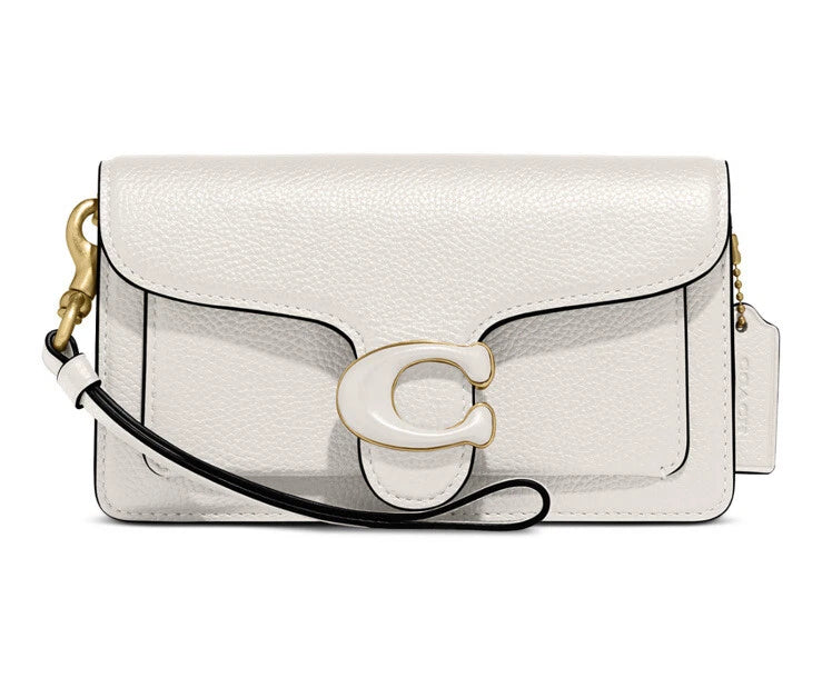 Coach Tabby wristlet shoulder bag in White