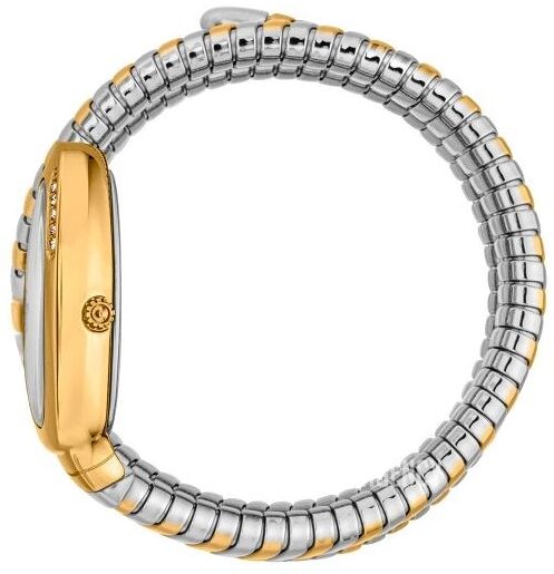 Just Cavalli Signature Snake Vezzoso Silver colored/Gold toned steel JC1L230M0065