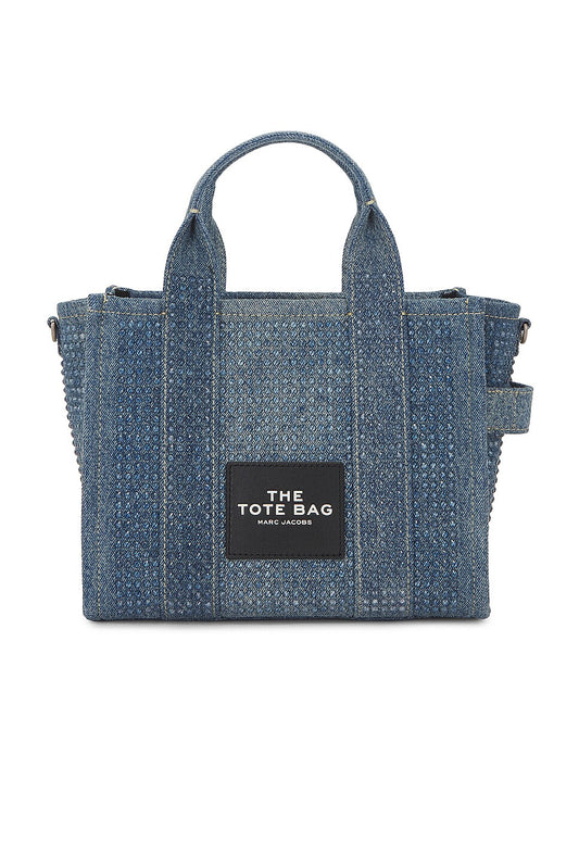 Marc Jacob The Crystal Denim Small Tote Bag