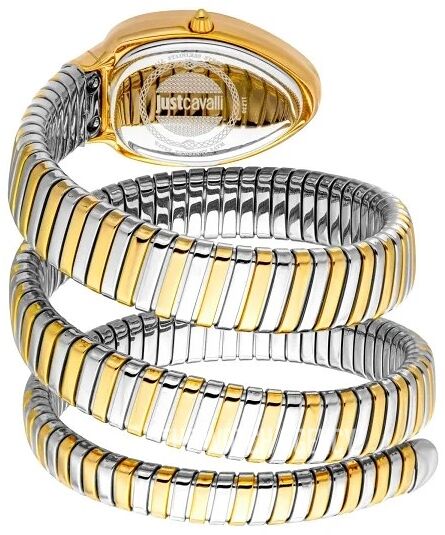 Just Cavalli Signature Snake Vezzoso Silver colored/Gold toned steel JC1L230M0065