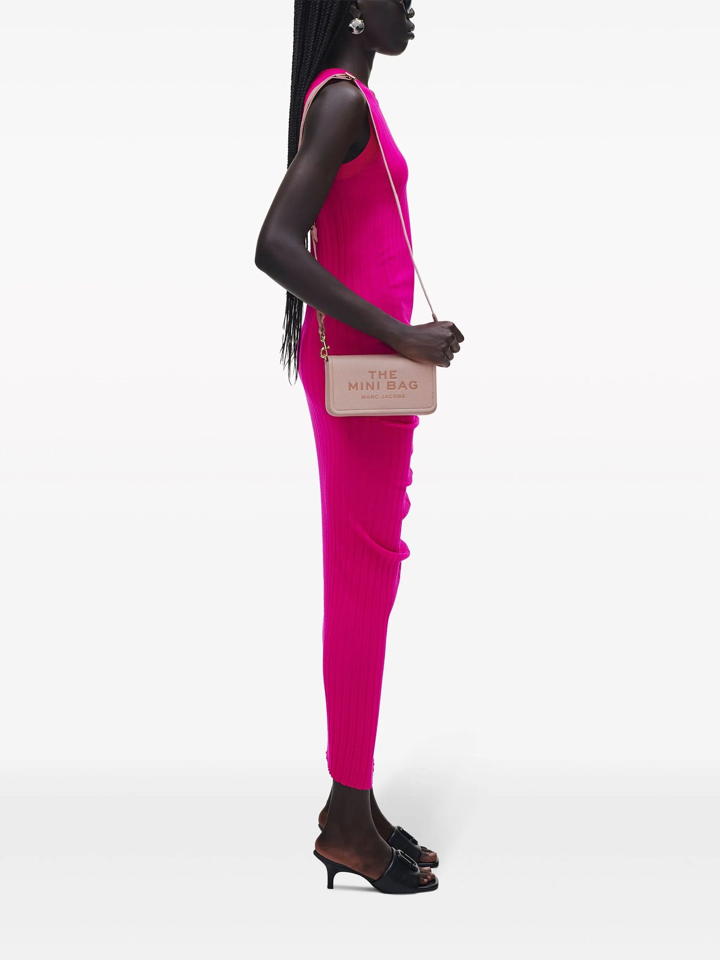 Marc Jacob The Leather mini bag in rose pink