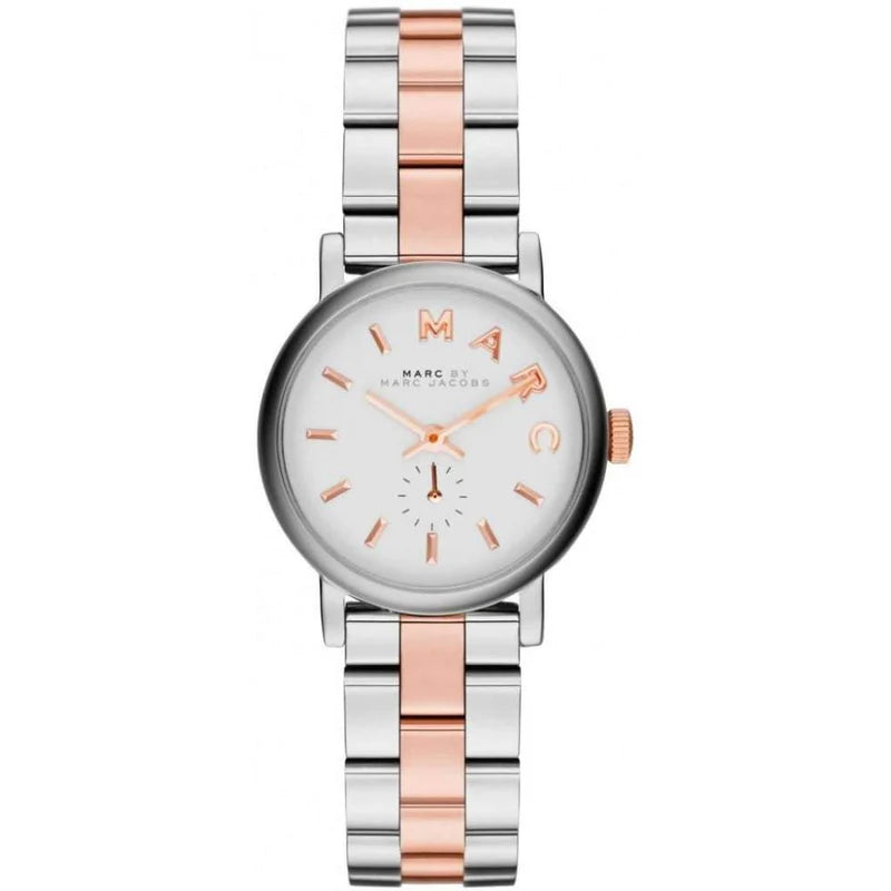 Marc Jacobs Ladies Baker Mini Two-Tone Watch MBM3331