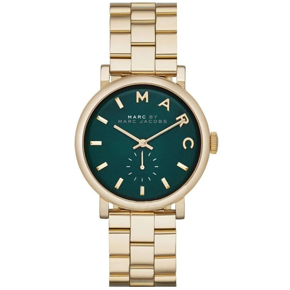 Ladies Marc Jacobs Baker Gold Stainless Steel Watch MBM3245