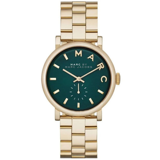 Ladies Marc Jacobs Baker Gold Stainless Steel Watch MBM3245
