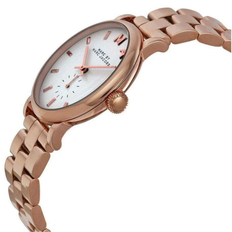Marc by Marc Jacobs Women’s Quartz Stainless Steel White Dial 36mm Watch MBM3244