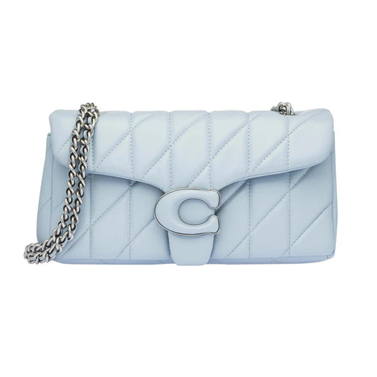 Coach Tabby Quilting Shoulder bag 26 in Blue