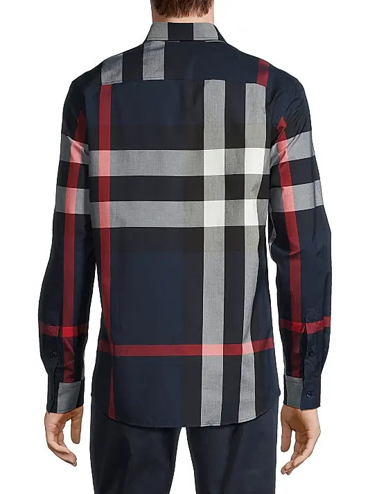 Burberry  Summerton Check Button-Front Shirt