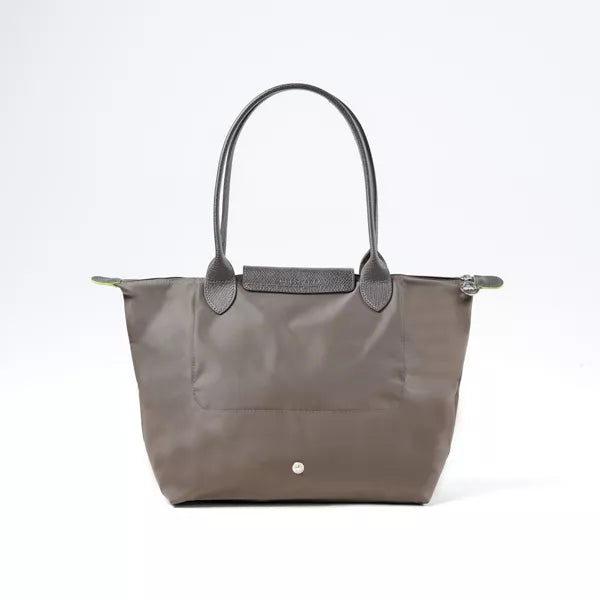 LONGCHAMP LE PLIAGE CLUB LONG HANDLE TERRE TAUPE TOP HANDLE BAG MEDIUM
