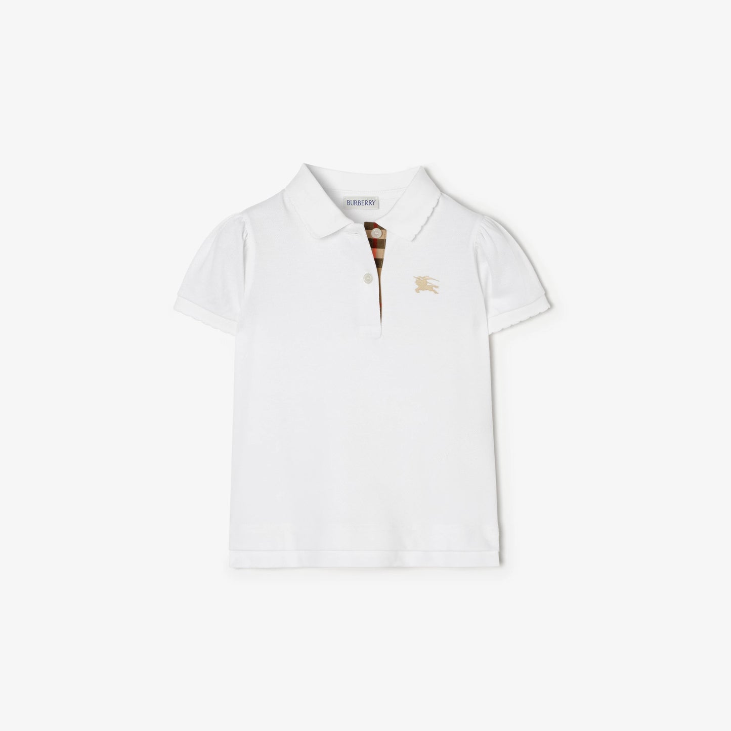 BURBERRY Cotton Polo Shirt Large