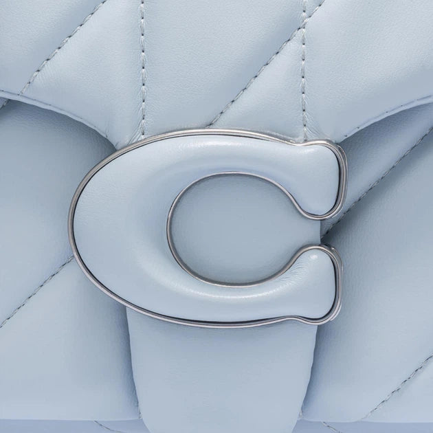 Coach Tabby Quilting Shoulder bag 26 in Blue