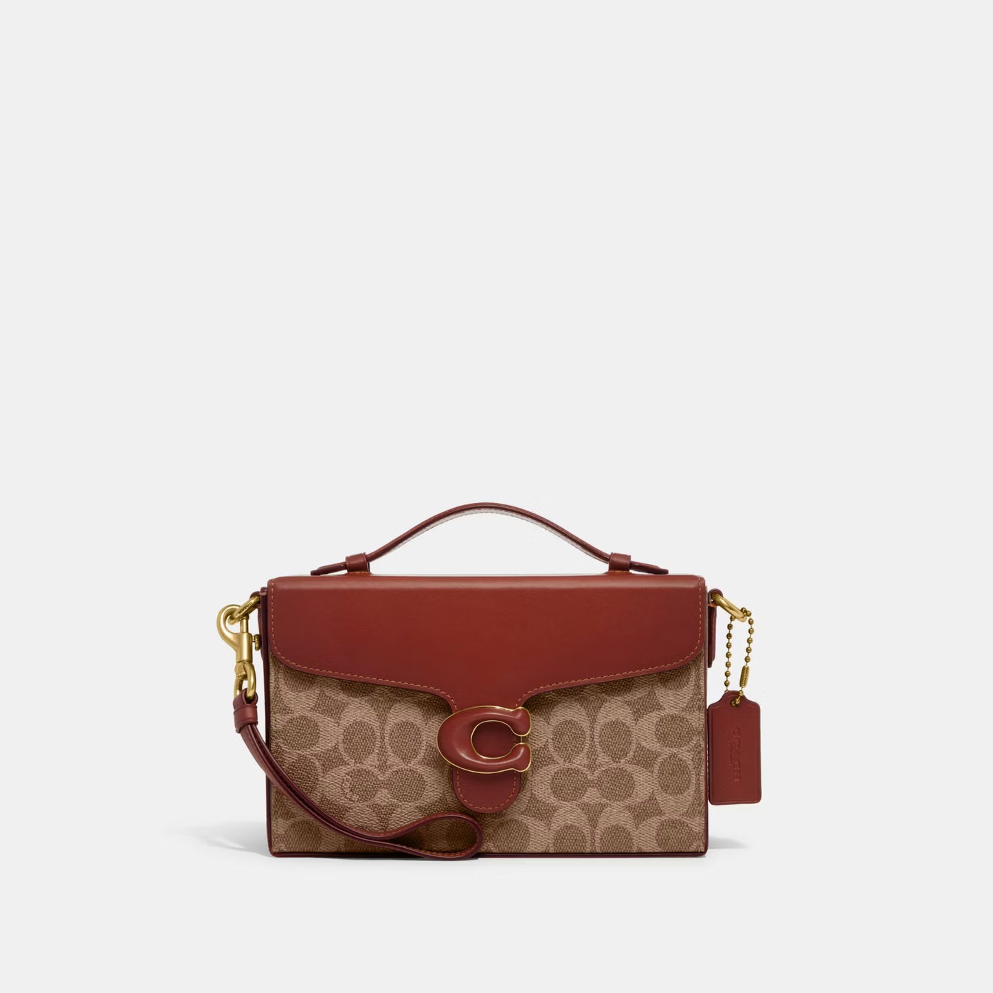 TABBY BOX BAG IN SIGNATURE CANVAS