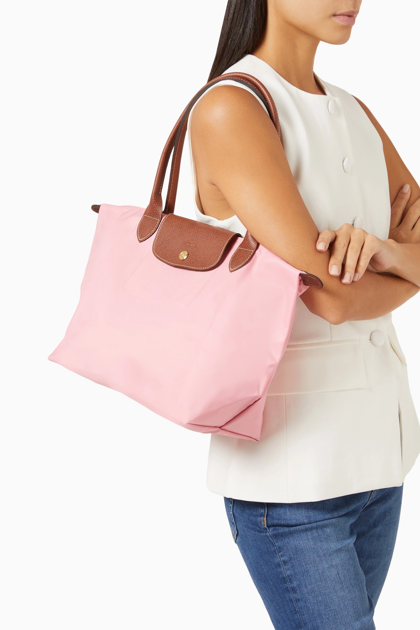 Long Champ Le Pliage Original Large Tote Bag in Canvas