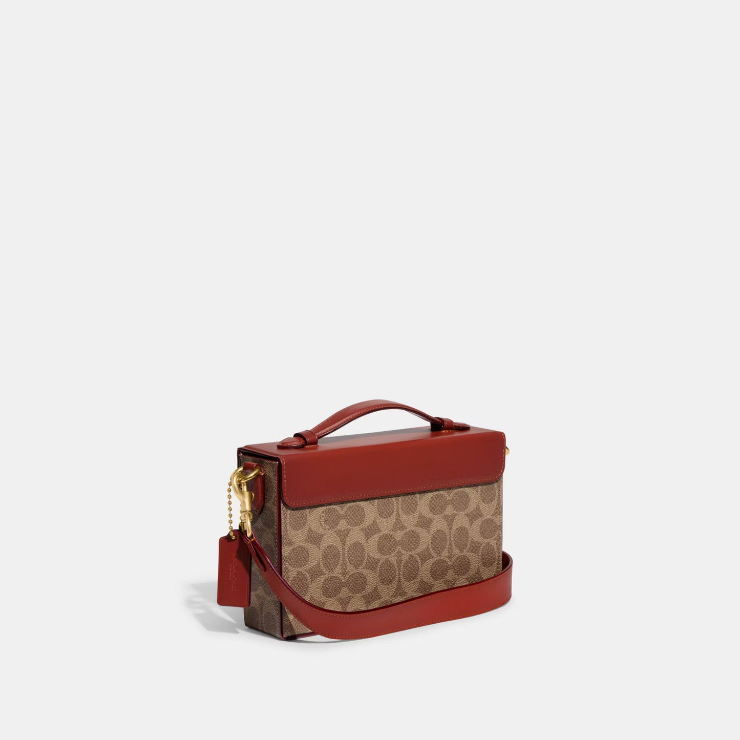 TABBY BOX BAG IN SIGNATURE CANVAS