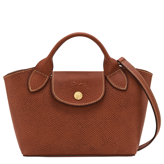 Long Champ Épure XS Tote bag Brown - Leather