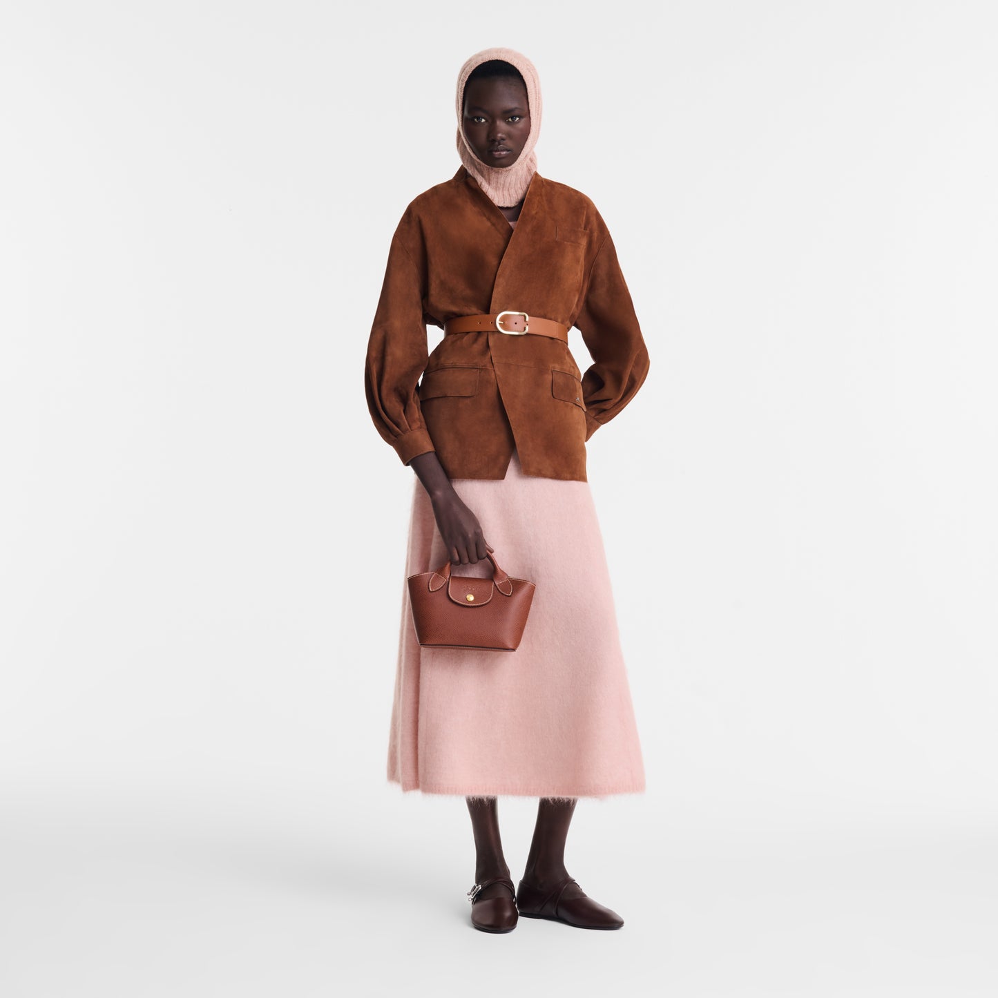 Long Champ Épure XS Tote bag Brown - Leather