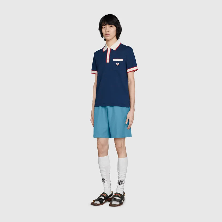 Gucci Cotton Piquet Polo Shirt