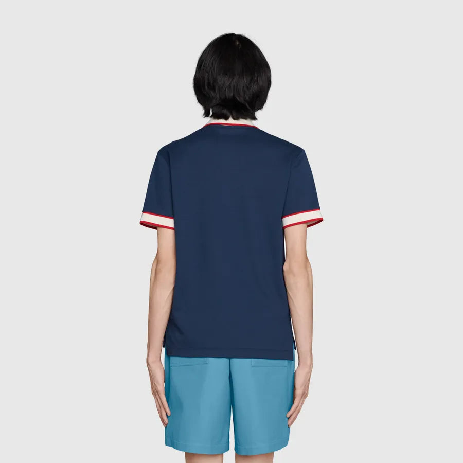 Gucci Cotton Piquet Polo Shirt