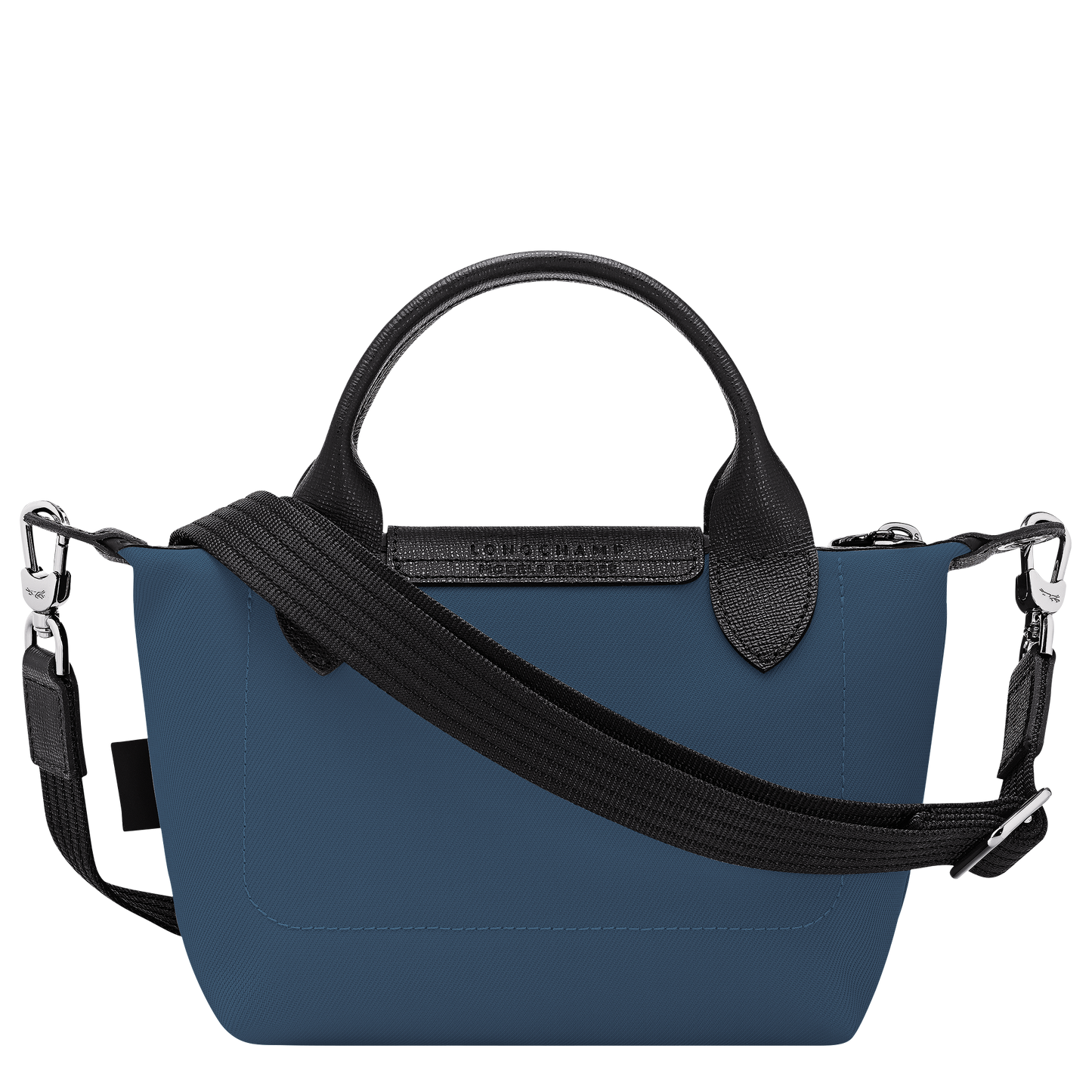 Long Champ Le Pliage Energy XS Handbag Ink blue - Recycled canvas