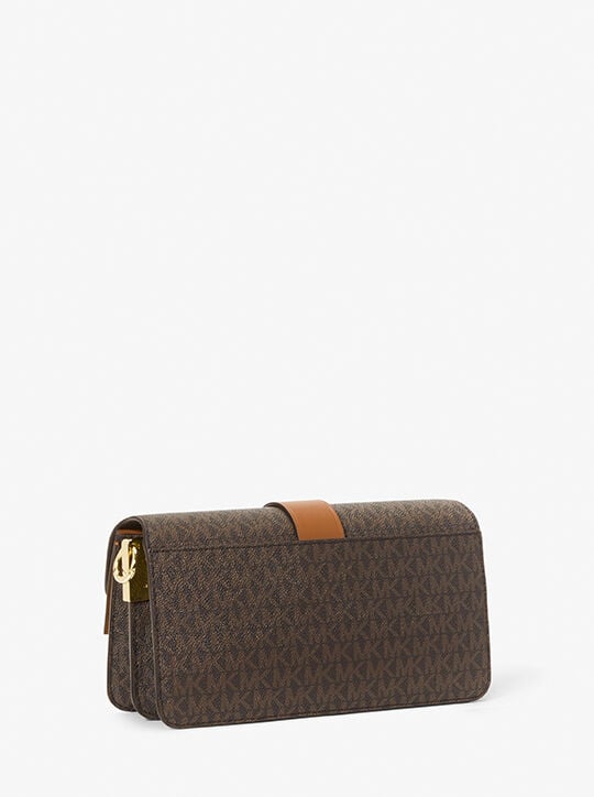 Michael Kors Greenwich Medium Logo Shoulder Bag