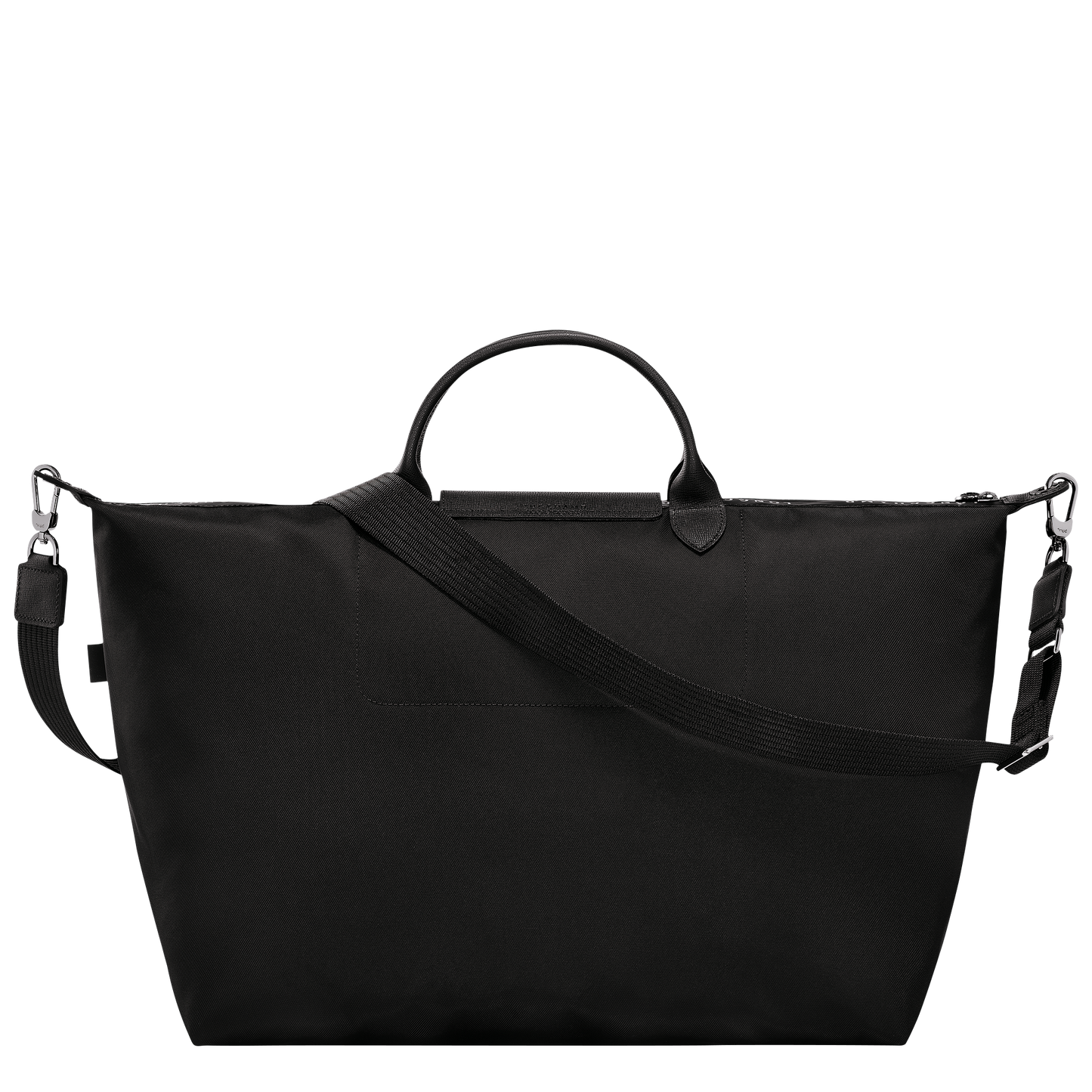Long Champ Le Pliage Energy L Travel bag Black - Recycled canvas