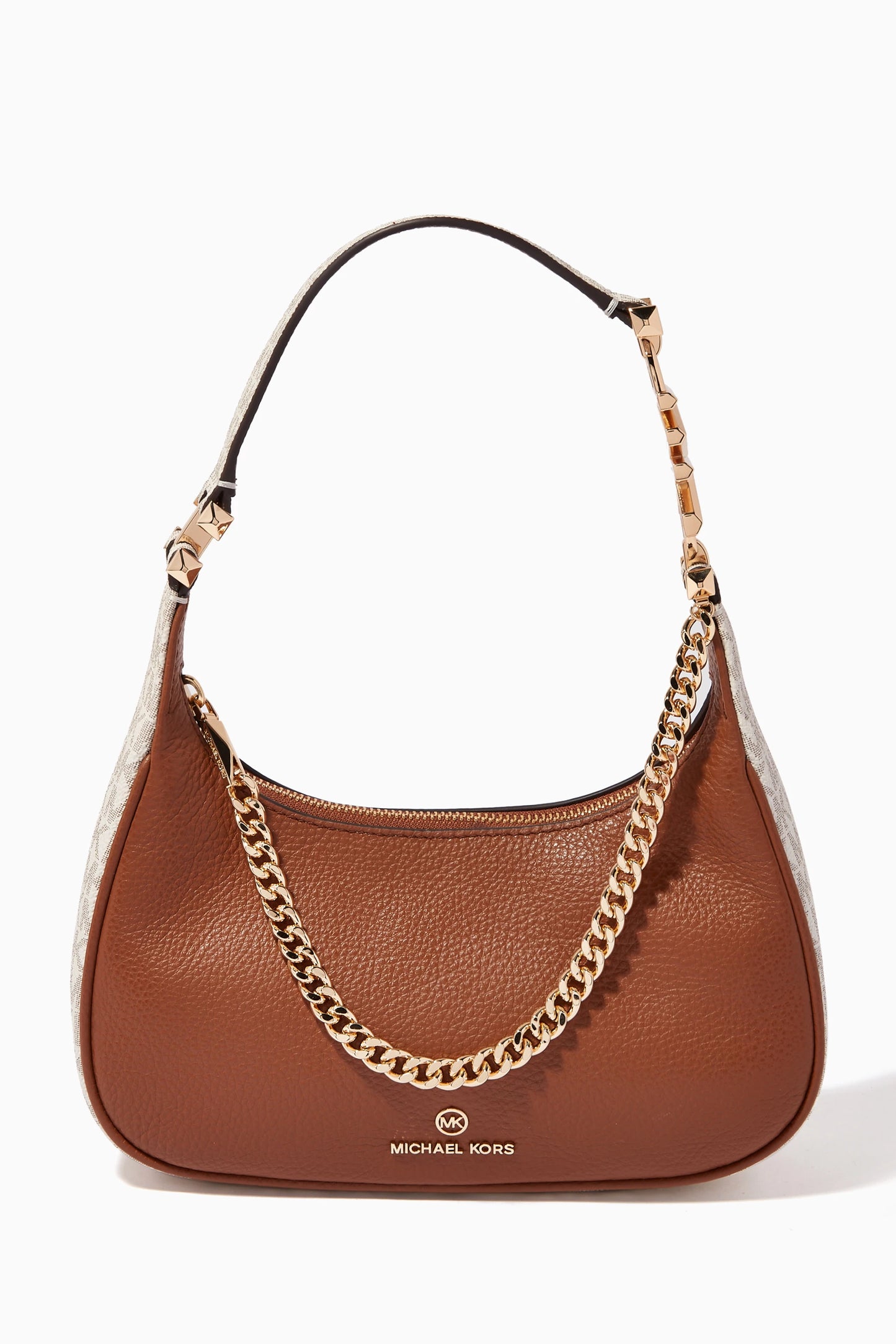 Michael Kors Small Piper Pouchette Bag in Leather