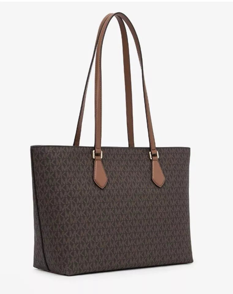 Michael Kors Handbag Sheila Large Mf Tote Bag Signature Brown