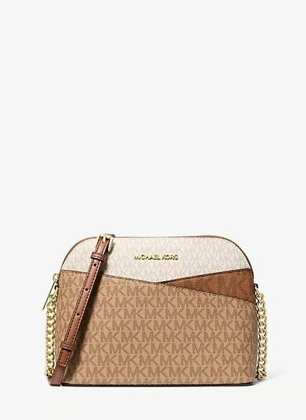Michael Kors jet set travel medium crossbody bag - brown